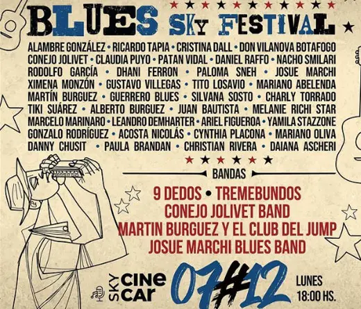 Los artistas ms representativos del blues se renen en Blues Sky Festival.